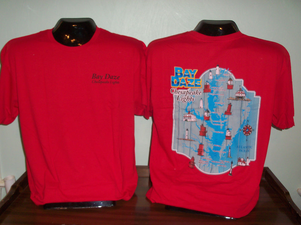 Thumbnail: Adult Chesapeake Lights Crew Neck Tee