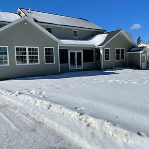 Backyard Patio by Hodgdon-Tyler Landscaping