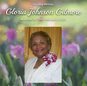 In Loving Memory of Gloria Johnson Gilmore