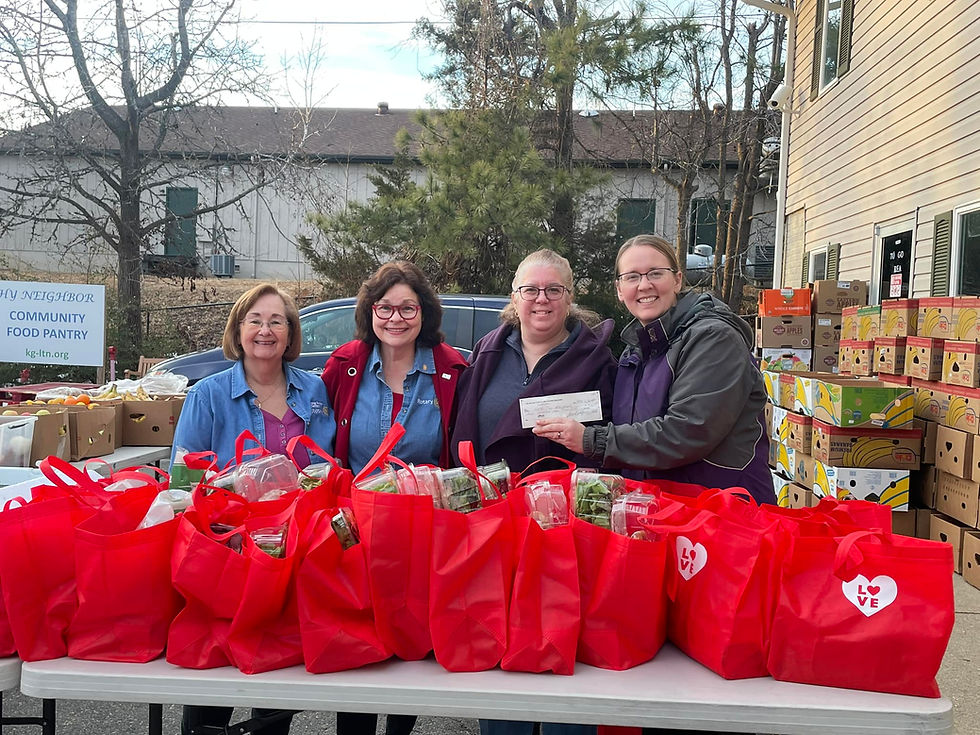 Thank you to the Rotary Club Donation
