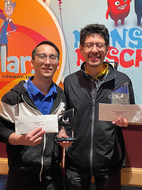 Oct. 2022 - Champs - The Dream Team - Zack Hattori and John Congro (Kelli Callahan and Dan