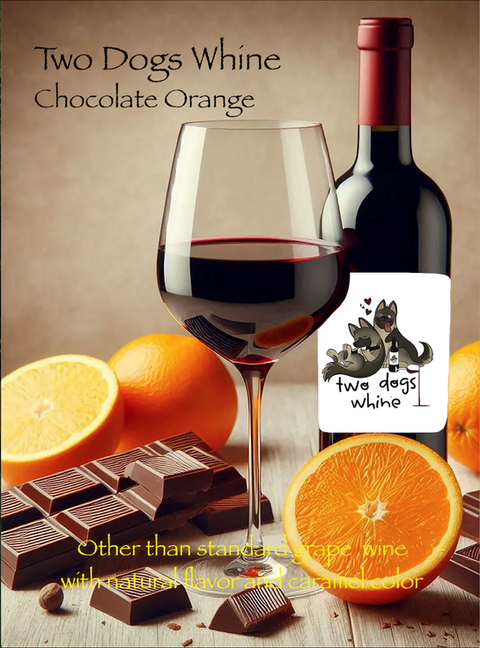 Two Dogs Whine Chocolate Orange