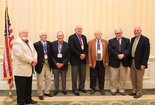 Presidents from left to right.

Pat Quinn, Paul Scott, Kin Glover, John Harris, Fred Sisk, Scott Boyd, Herb Brown