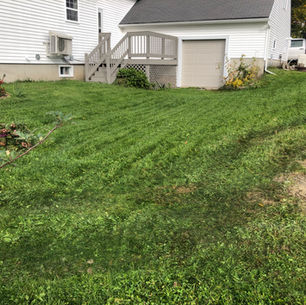 Before and After Backyard Paths, Patio and Pit