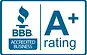 BBB Accredited Business A+ rating logo