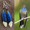 Thumbnail: Blue-Throated Hummingbird Bone Feather Jewelry