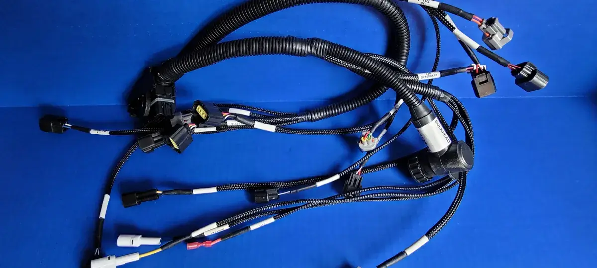 FZ09 ENGINE SIDE WIRING HARNESS (BLACK HARNESS)