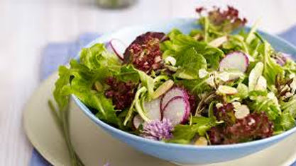 red leaf lettuce salad dressing Recipe: Red Leaf Salad with Plums and Roasted Green Onion Dressing