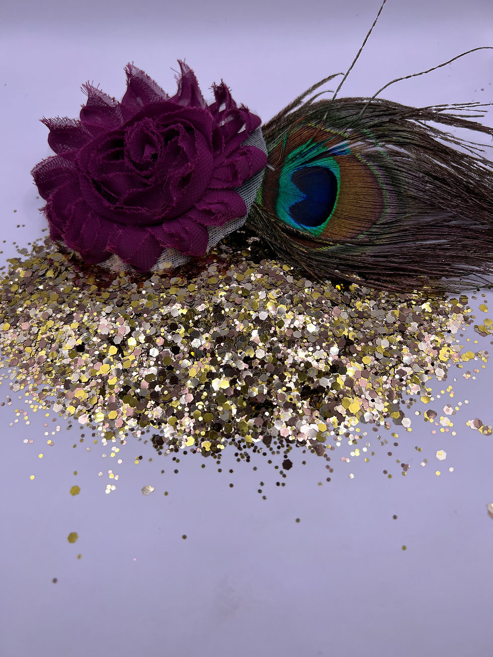Thumbnail: Happy New Year - Gold Chunky Mix Glitter