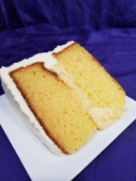 Lemon Sublime Cake Slice