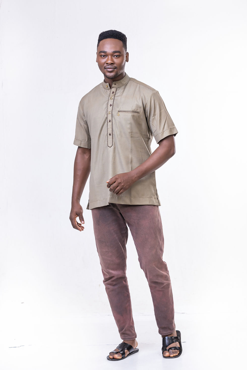 Thumbnail: Men's Embroidered Shirt