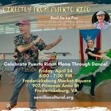 Plena in the Squre Directly from Puerto Rico