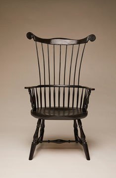 High Style Comb Back w/ Knuckle Arms