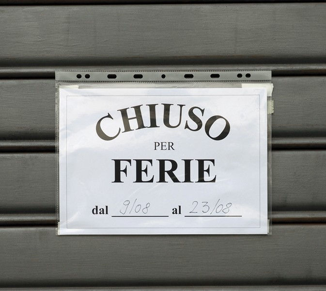 Closed for vacation
