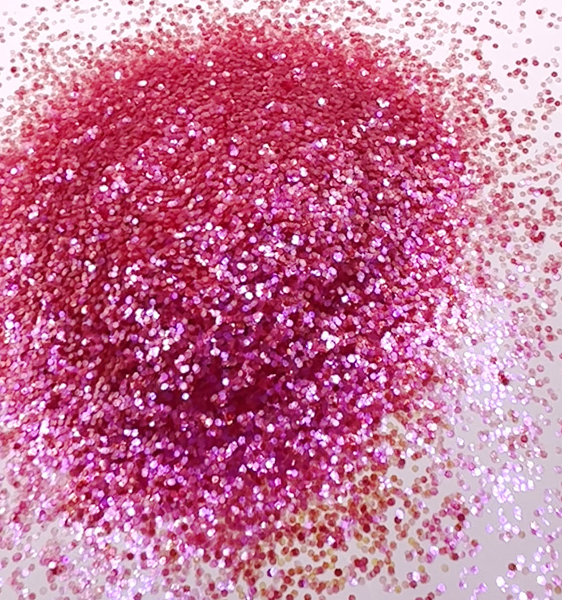 Rose Nylund - Bright Pink Iridescent Glitter