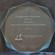 Community Partner of the Year by Stafford County Public Schools