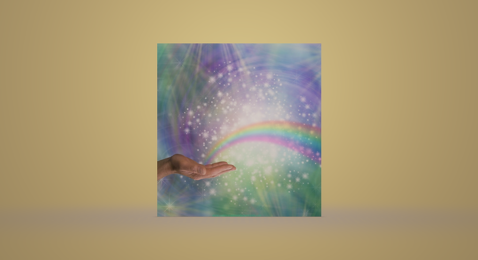 Rainbow Essence Healing Attunement: Spiral Chakra Clearing, Soul Star downward