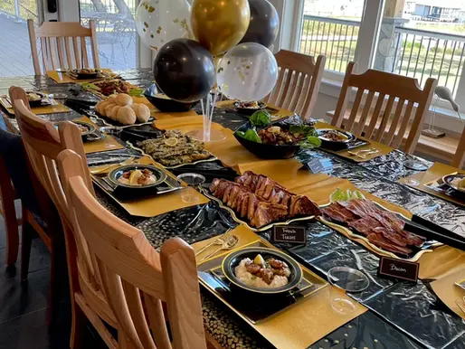 In House Bachelorette Party! Catered by Let's Break Bread