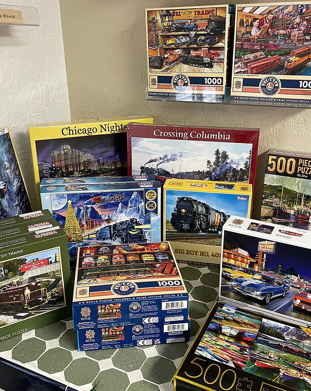 Shop Train Themed Puzzles | CB Train Junction | Model Train Enthusiast