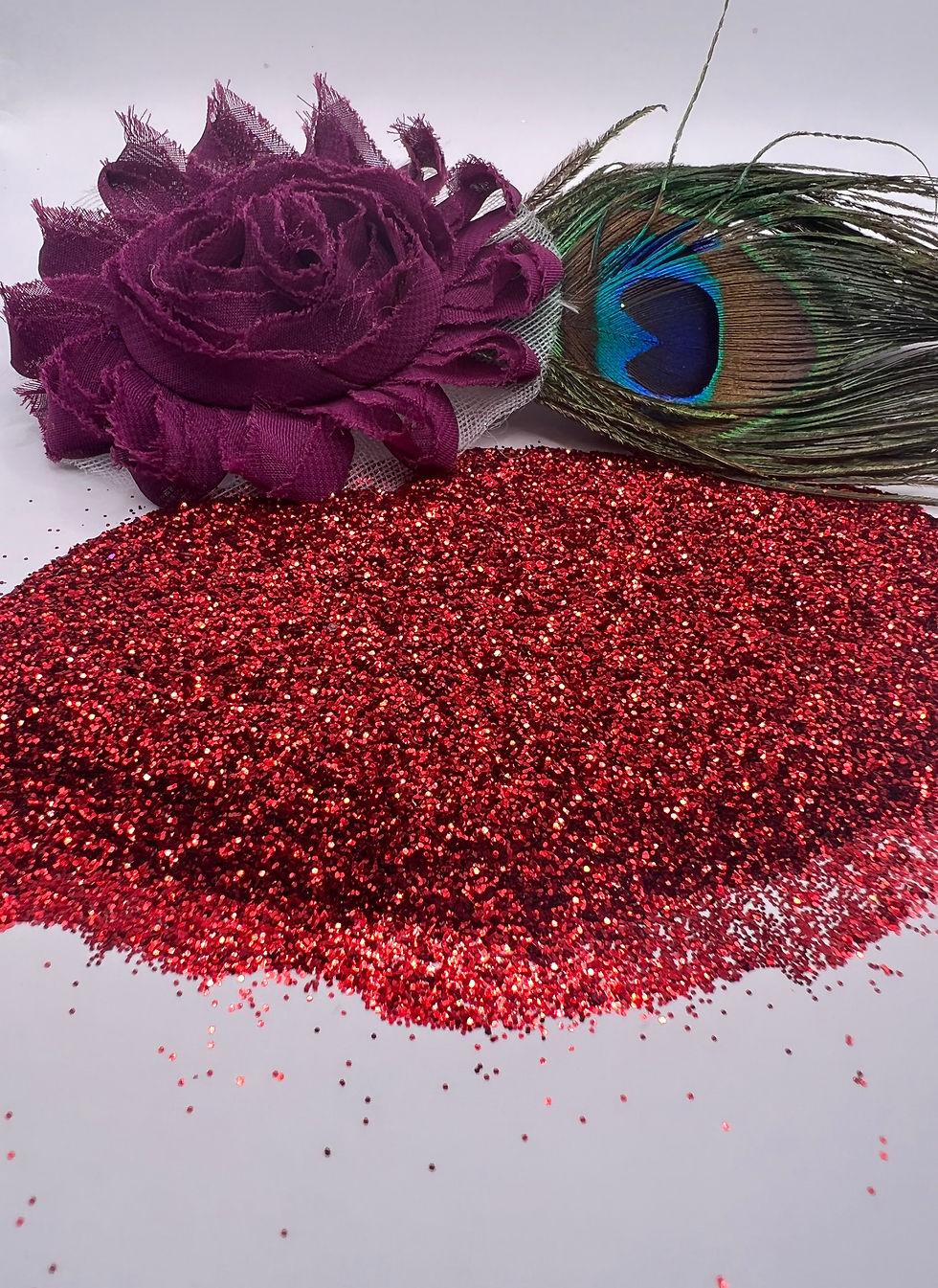 Thumbnail: Ruby Slippers - Red Metallic Glitter