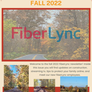 FiberLync Fall 2022 Newsletter