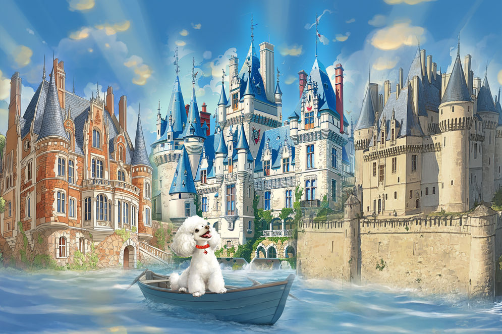 Rascal in Paris Castles