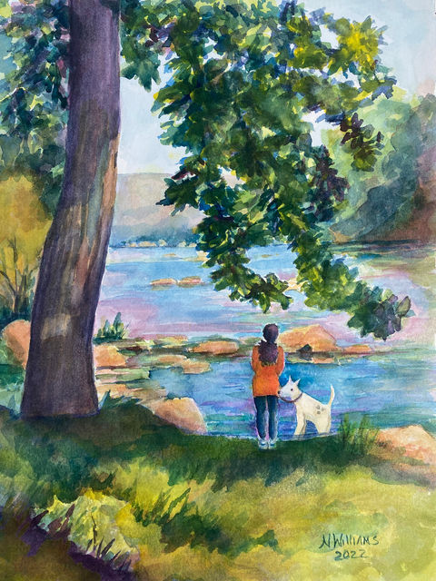 Nancy Williams_A Break by the River_Watercolor_16x20_$245.jpg