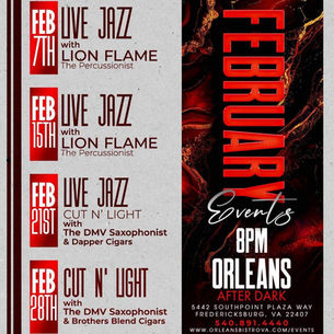 February Just Got Hotter at Orleans Bistro: Grown n Sexy Events You Can't Miss! 🍾