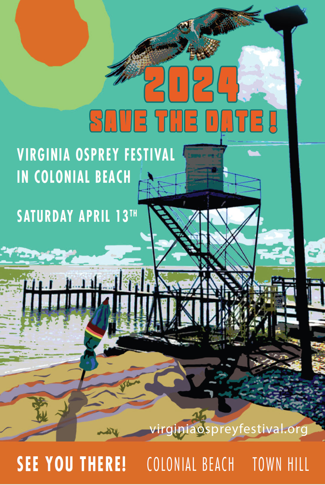 6th Annual Virginia Osprey Festival in Colonial Beach Virginia Ospreys