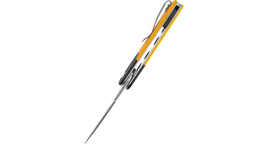 Thumbnail: Kansept Knives Reverie Yellow G10 3in Folding Knife T2025B7