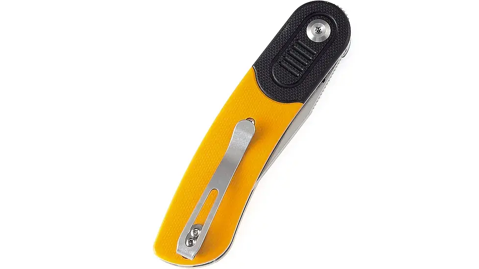 Thumbnail: Kansept Knives Reverie Yellow G10 3in Folding Knife T2025B7