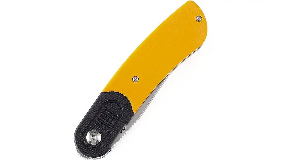 Thumbnail: Kansept Knives Reverie Yellow G10 3in Folding Knife T2025B7