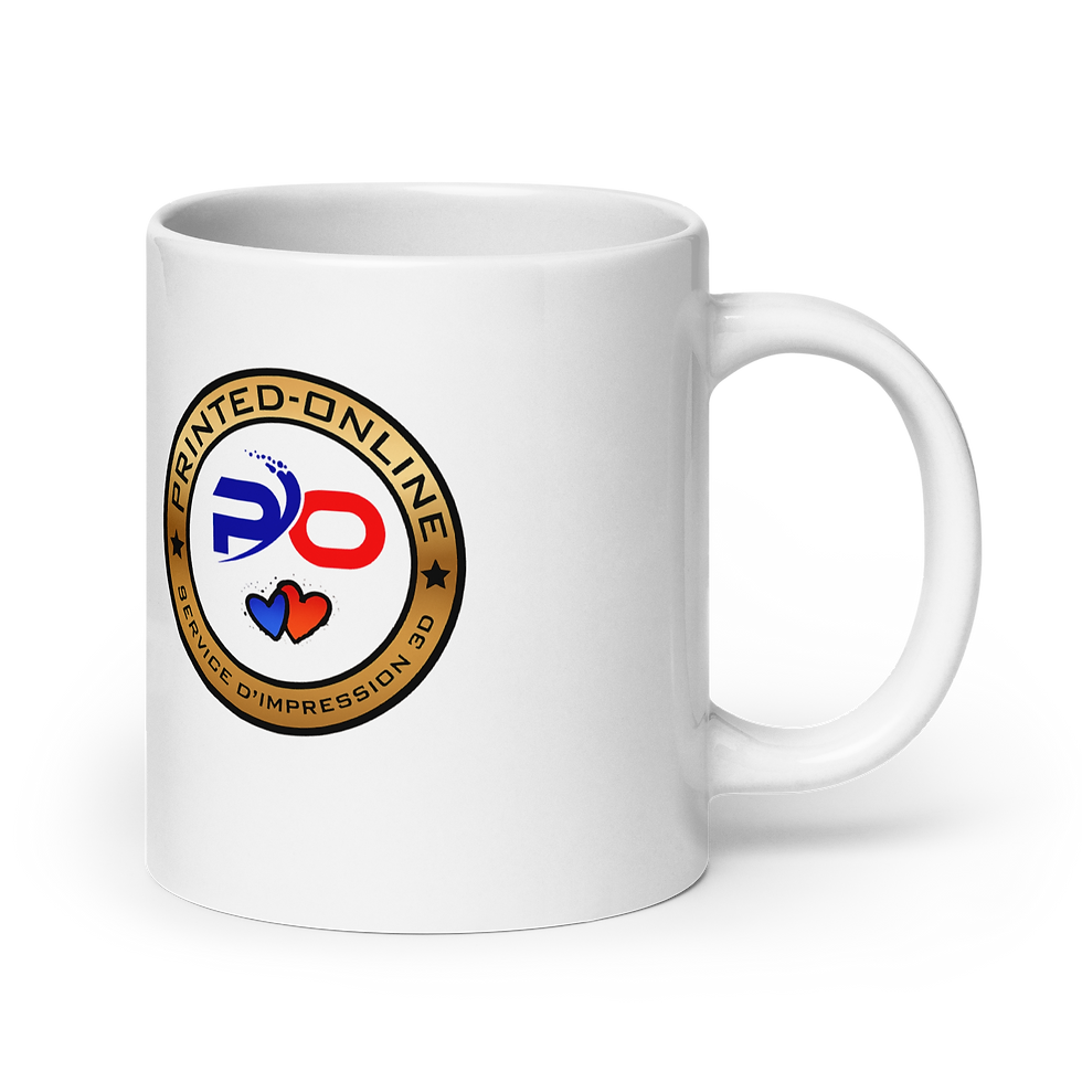 Miniature : White Glossy Mug