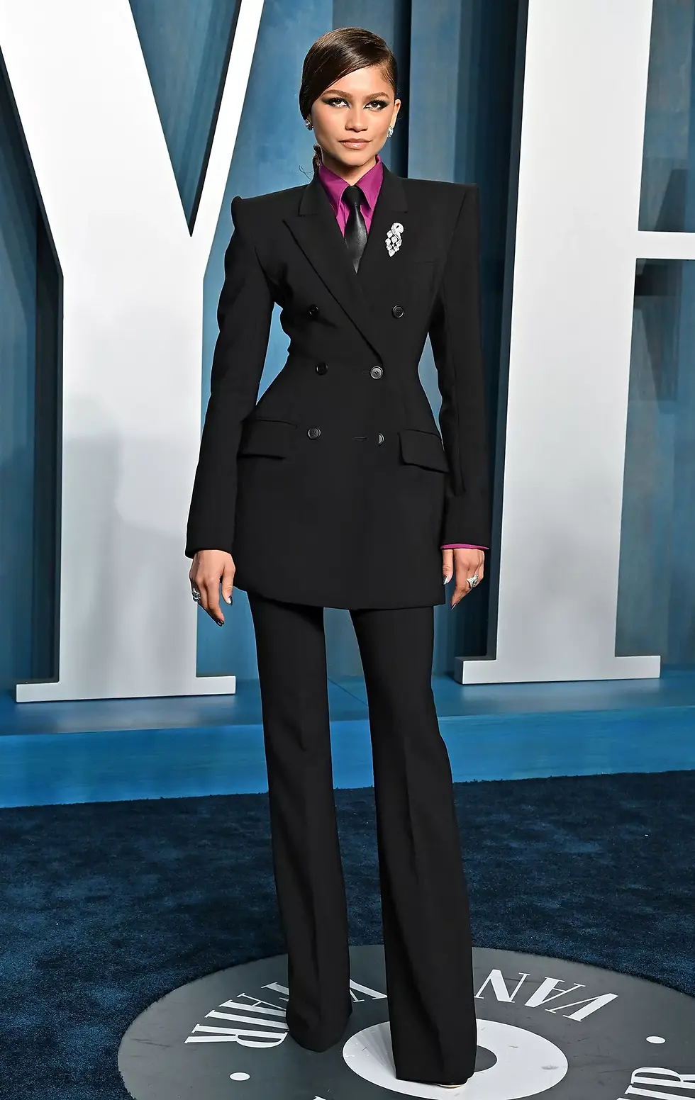 Zendaya at the Vanity Fair Oscars party