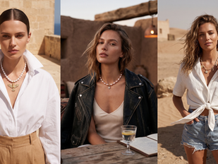 The Bulums Western Collection - Aspen, Sahara, Montana, Jackson Hole, Santa Fe, Joshua Tree ve Coachella'dan ilham alan inci kolye tasarımları - Çöl rüzgarı ve inci zarafetinin buluşması