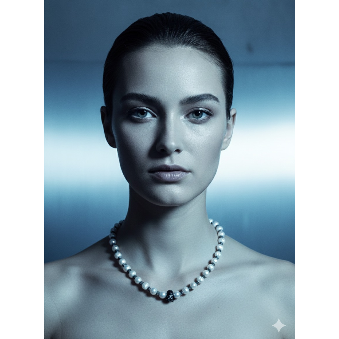 The Dark Side İnci Kolye