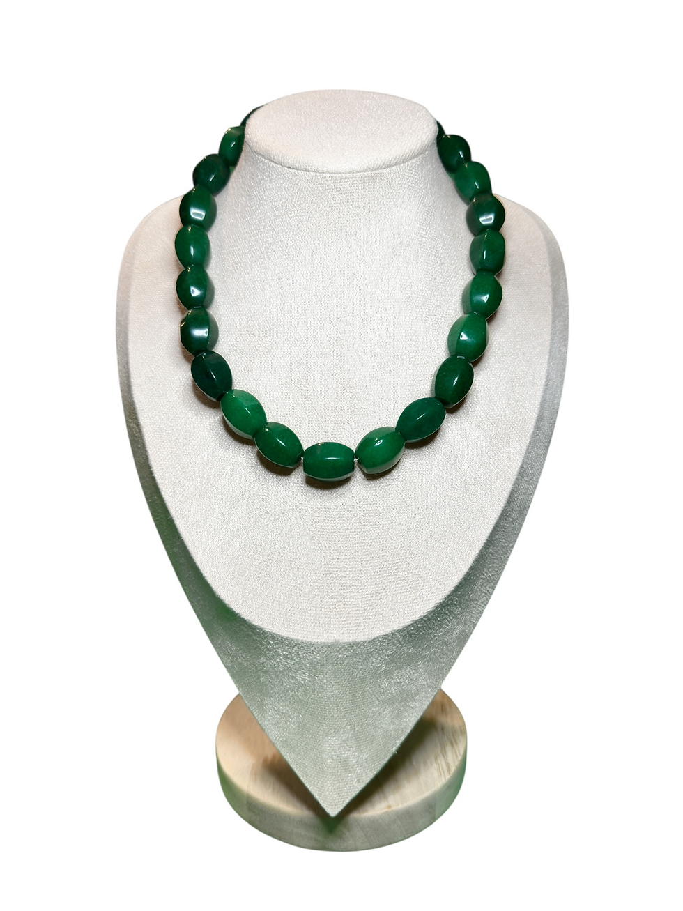 Verde Quartz Doğal Taş Kolye