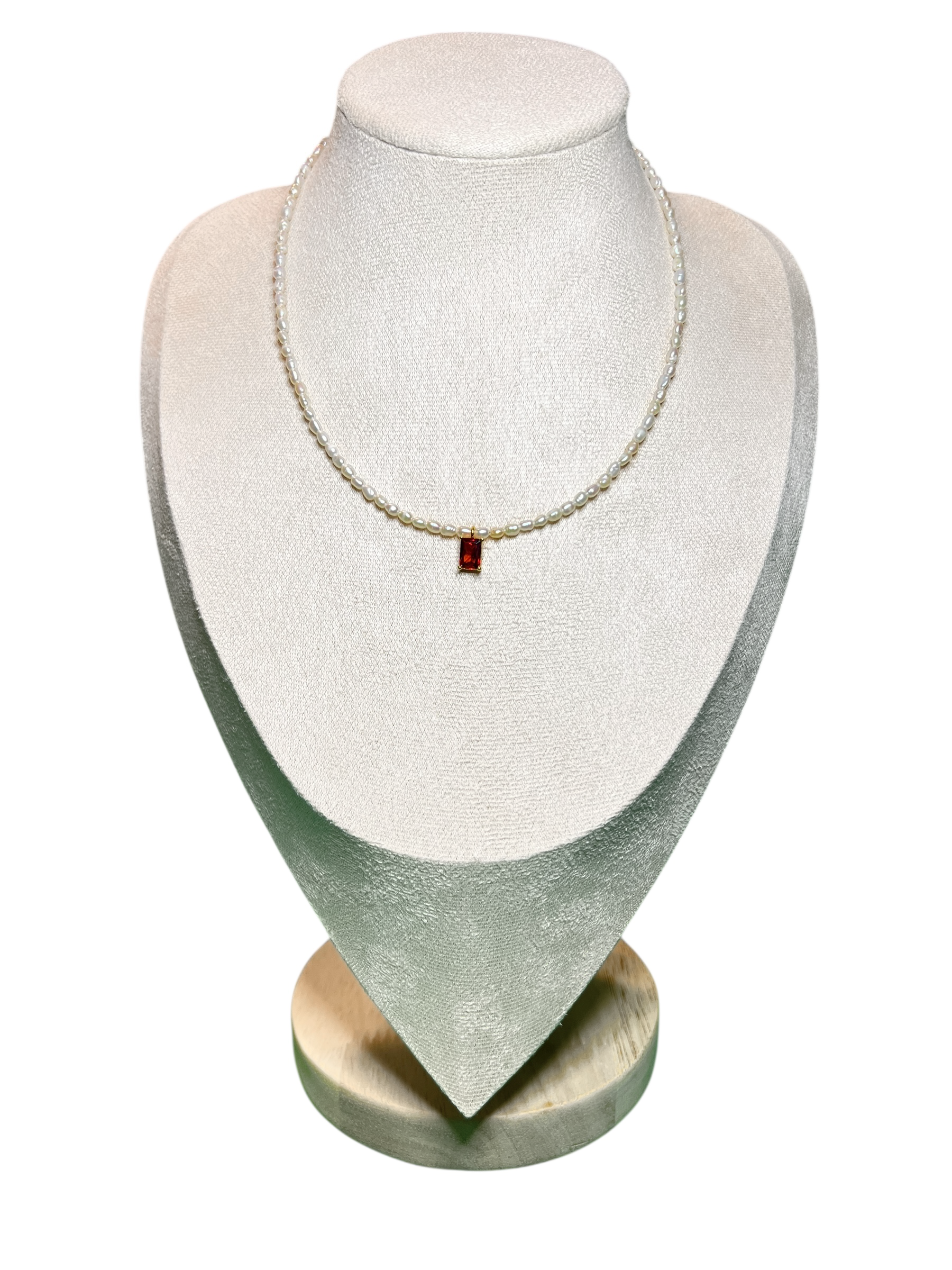 Lumi Amber Pearl Necklace