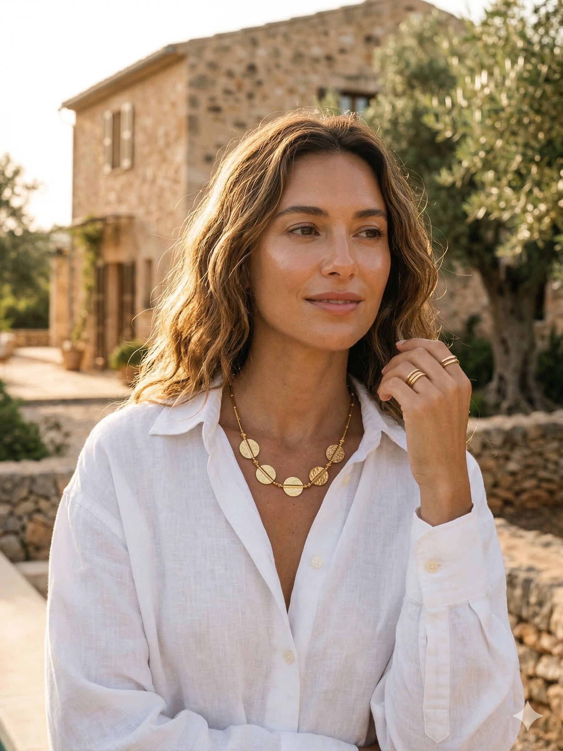 Aurelian Orbit - Hematit Kolye