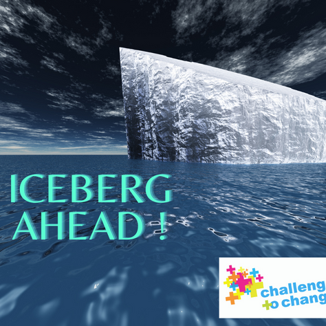 "Iceberg Straight Ahead":  We need to care for our brain health NOW!