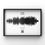 Thumbnail: Song soundwave & QR code custom print