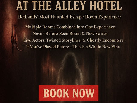 Halloween Nights at Escape the Alley: Redlands & Riverside’s Scariest Adventure