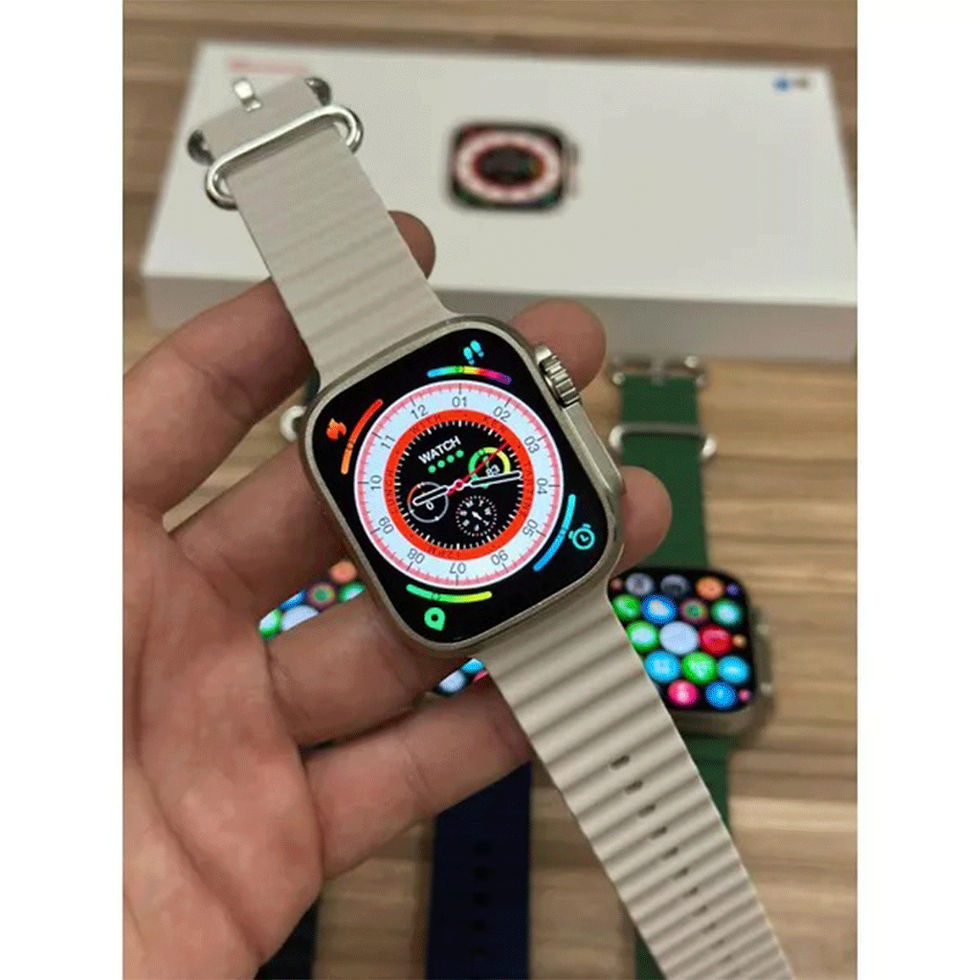 Miniatura: Relógio Smartwatch W68+ Ultra Max 49mm