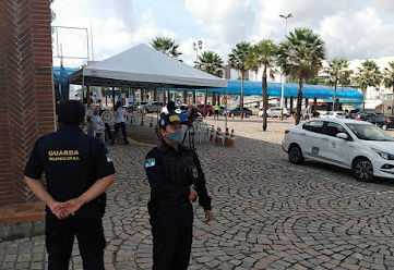 GMN aciona mais agentes e viaturas para patrulhar locais de vacinação em Natal