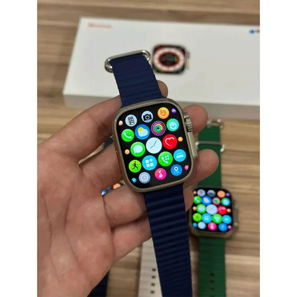 Miniatura: Relógio Smartwatch W68+ Ultra Max 49mm