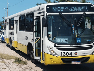 Homem agride companheira dentro de ônibus e é preso pela Guarda Municipal na Zona Norte de Natal