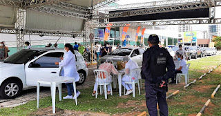 GMN intensifica segurança dentro e fora dos drives de vacinação em Natal