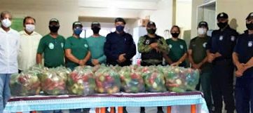 GMN organiza entrega de 820kg de verdura às famílias dos agentes mirins ambientais
