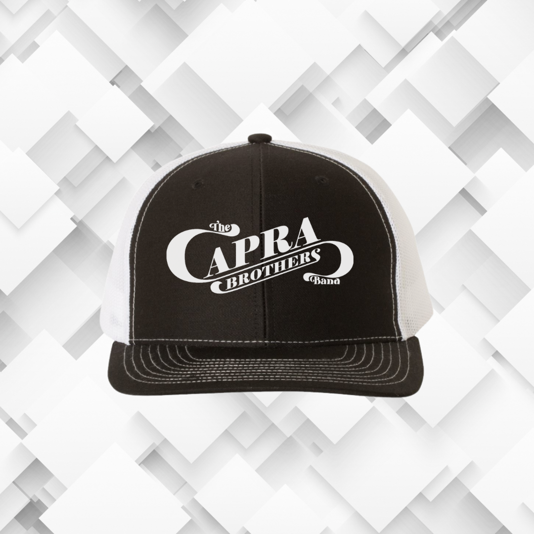 Capra Flat Bill Mesh SnapbackTrucker Hat