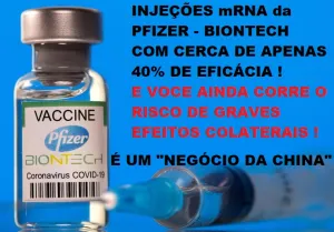 COVID-19: FDA rejeita doses de reforço das injeções mRNA Pfizer após queda da ‘Eficácia da Vacina’